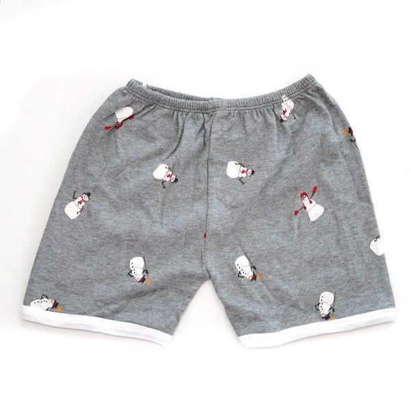 Velona snowman in ash short