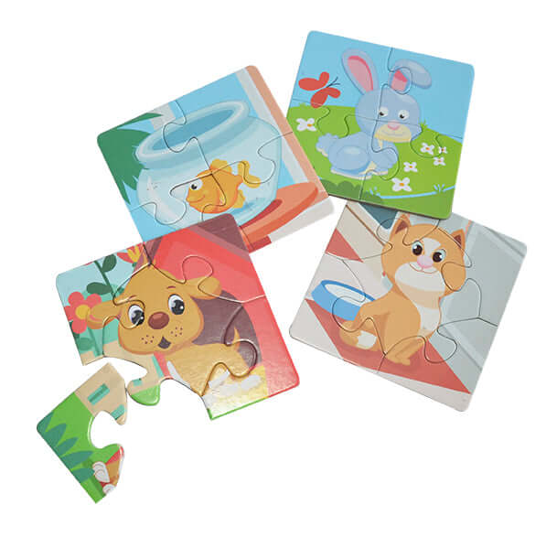 Baby Puzzle Pet Animal Sets