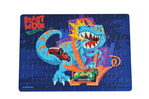 Hot Wheel Creatures Jigsaw Puzzle Dinosaurs