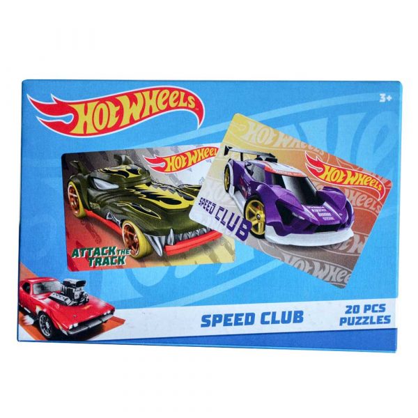 Hot Wheels Speed Club Jigsaw Puzzle for Kids