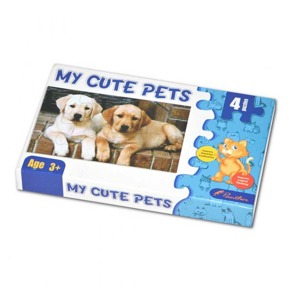 My Cute Pets Puzzle for Kids