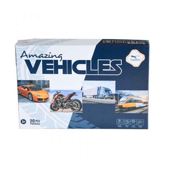 Vehicle Puzzles for Kids