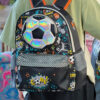 Ball school bag- Black- Goal back pack