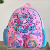 Pink singing girl toddler school bag