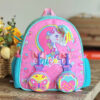 Colourful unicorn toddler school bag - Two hanging pockets - Toddler bag